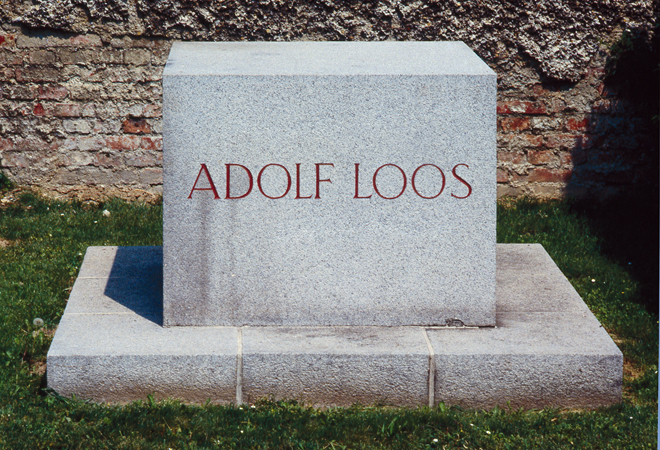 adolf loos tomba adolf loos 